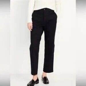 Old Navy OG Chino Pants Black High Rise Size XL Tall